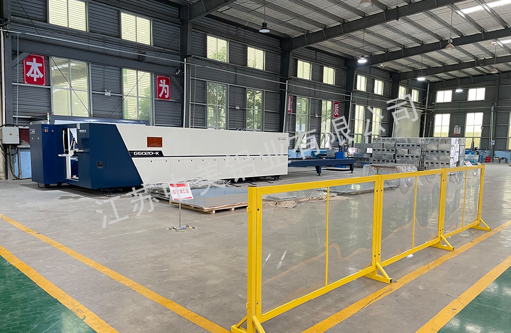 激光加工區實拍